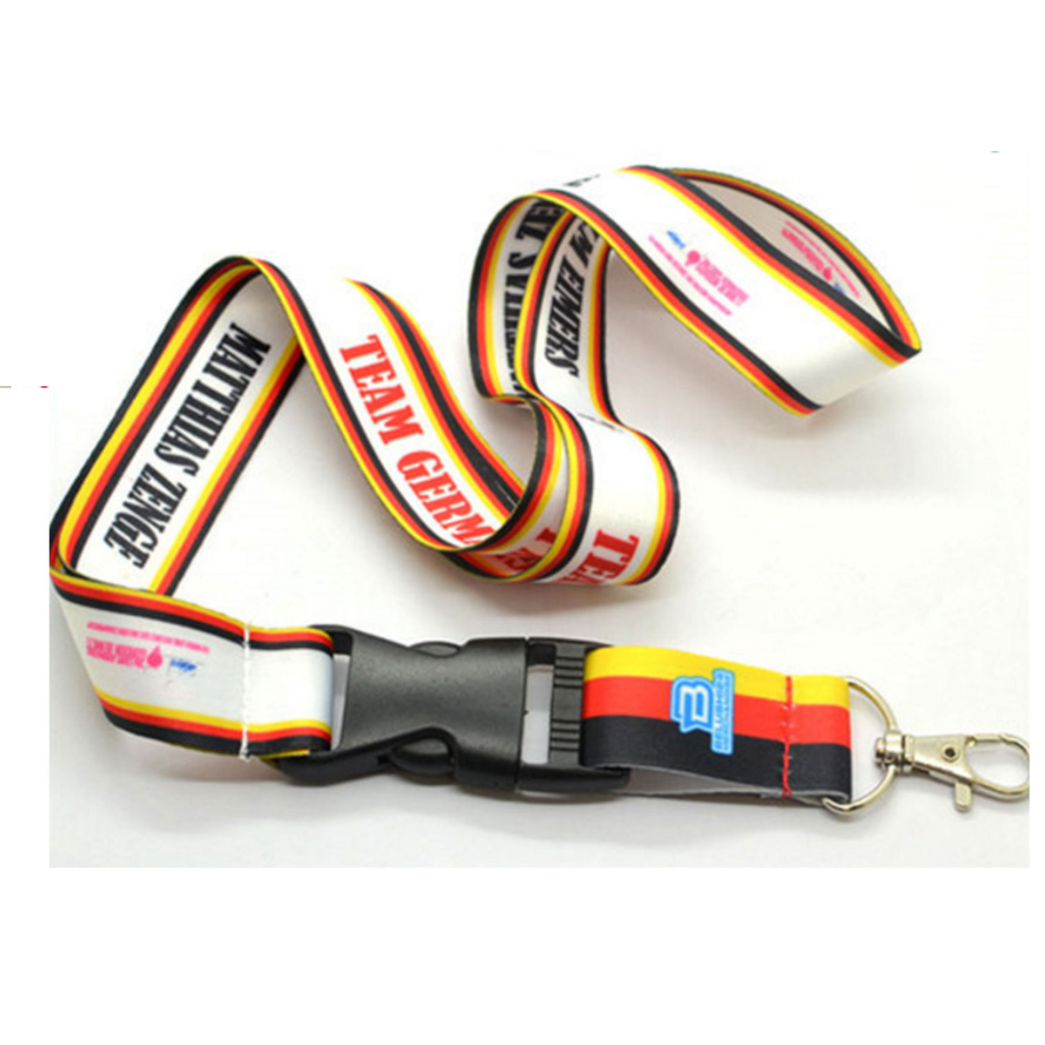 5/8" Dye Sublimation Lanyards with Buckle Release 3