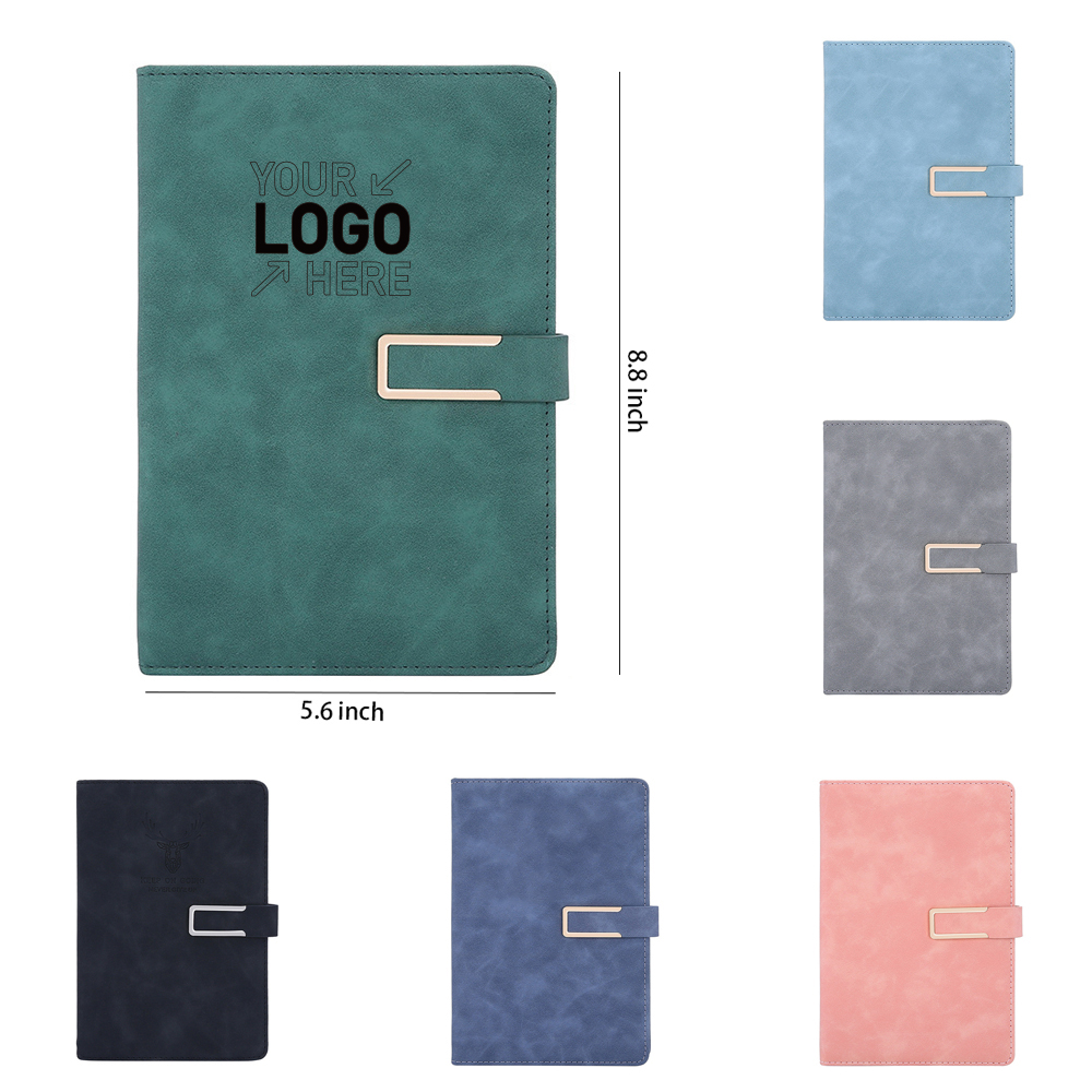 A5 sheepskin business buckle notebook 1