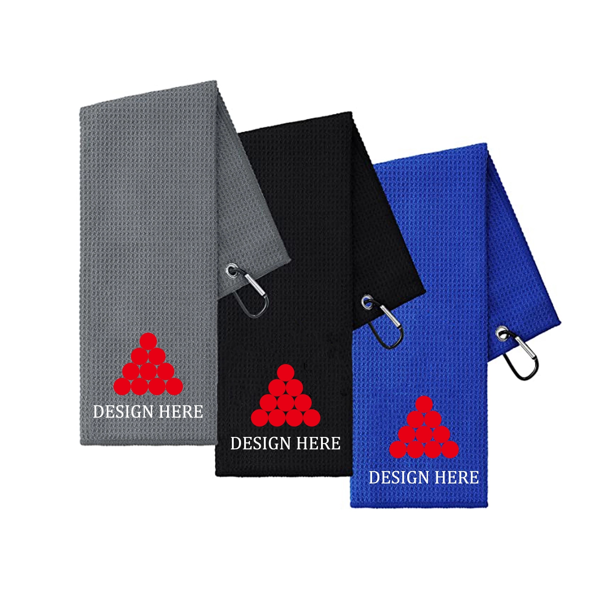 Microfiber Golf Towel MOQ 100PCS