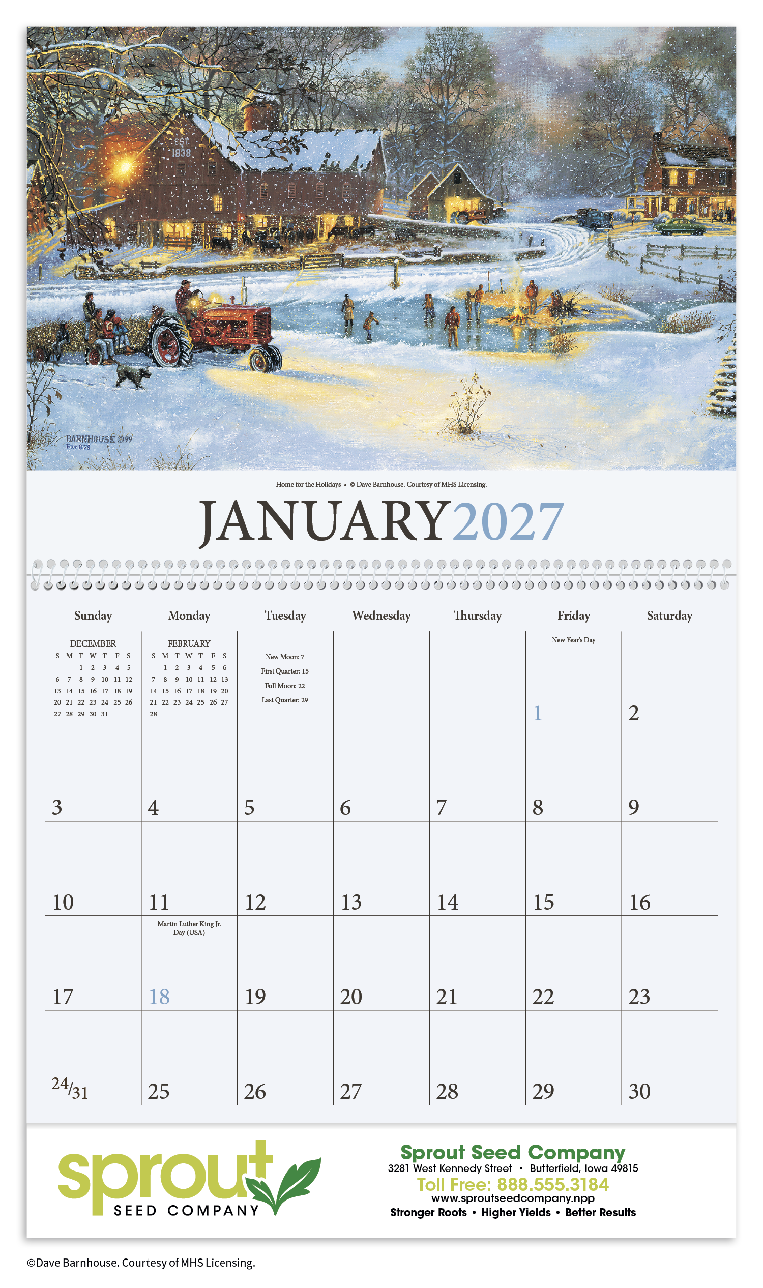 Triumph® Calendars Country Memories Calendar 72