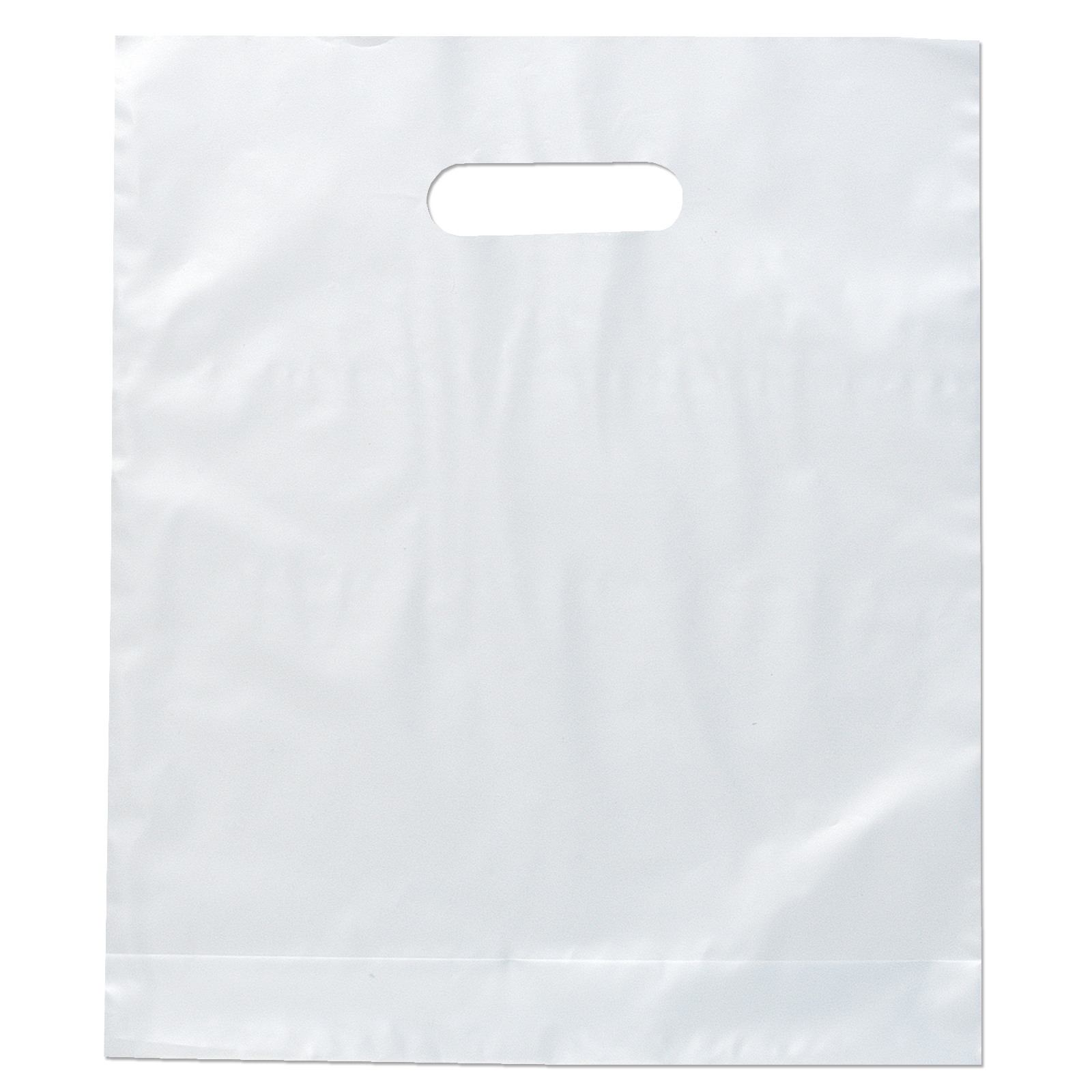 Rose™- Frosted Brite Die Cut Handle - Flexo Ink Print 2