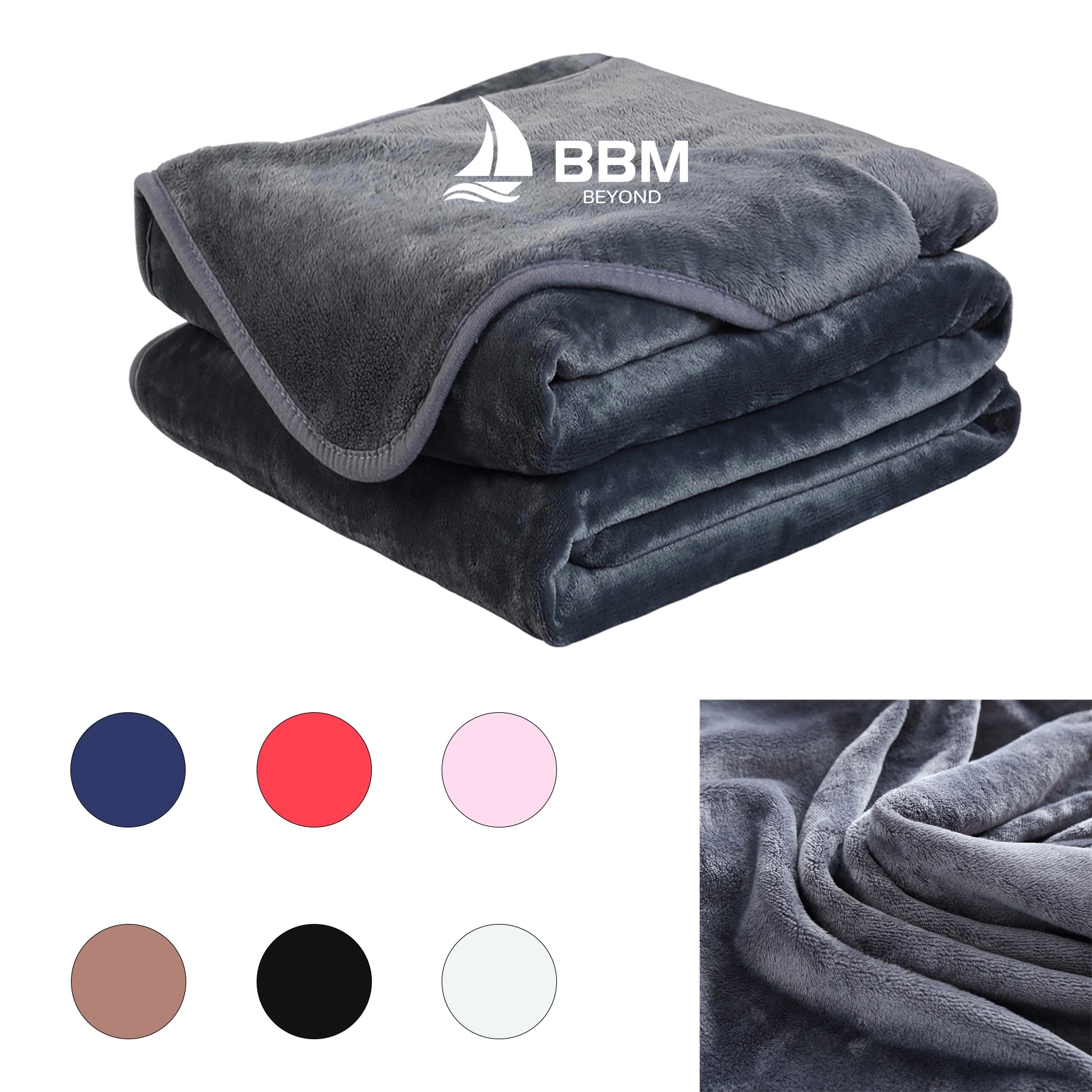 59'' X 78.7'' Flannel Fleece Blanket 2