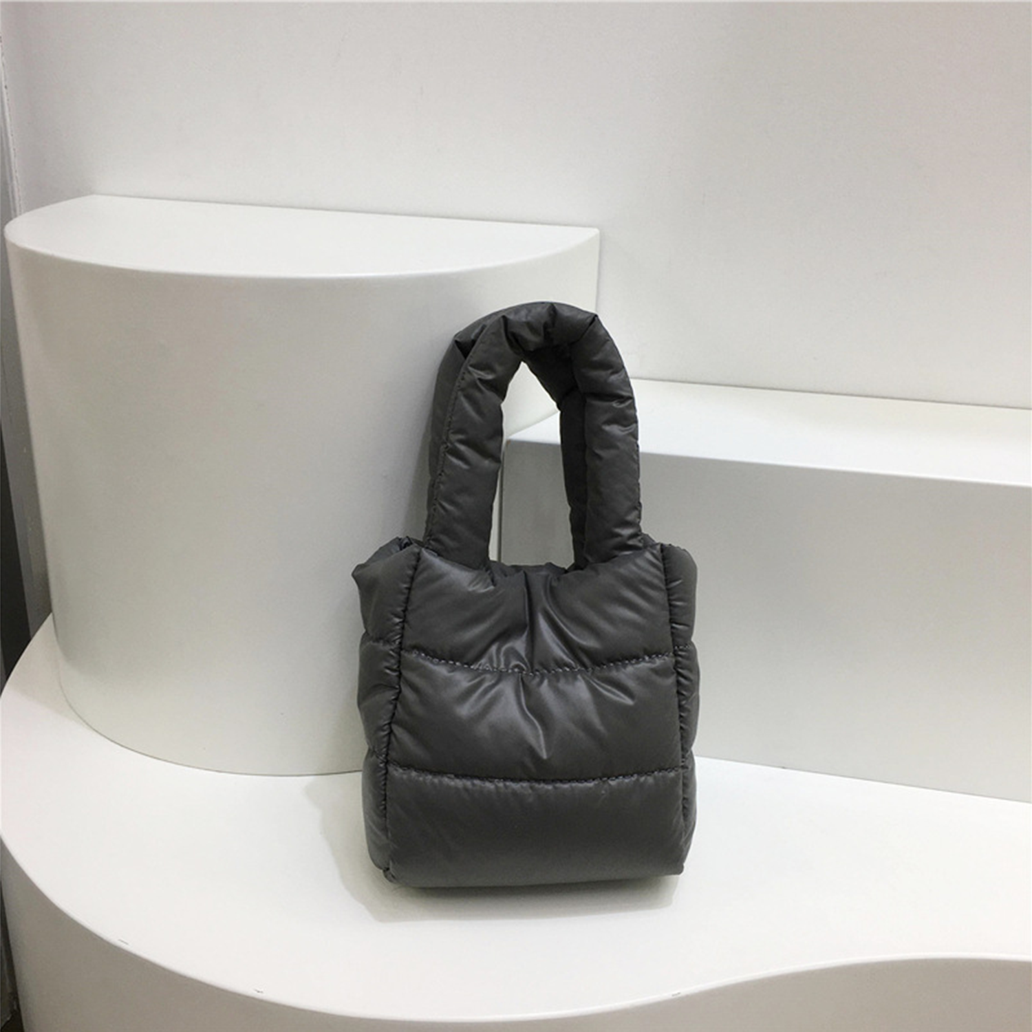 Mini Puffer Tote Light Padded Handbags cross-body bag 7