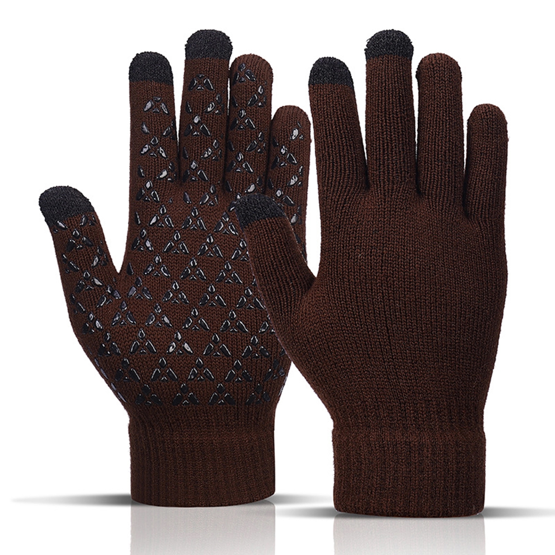 Winter Knit Touchscreen Gloves 7