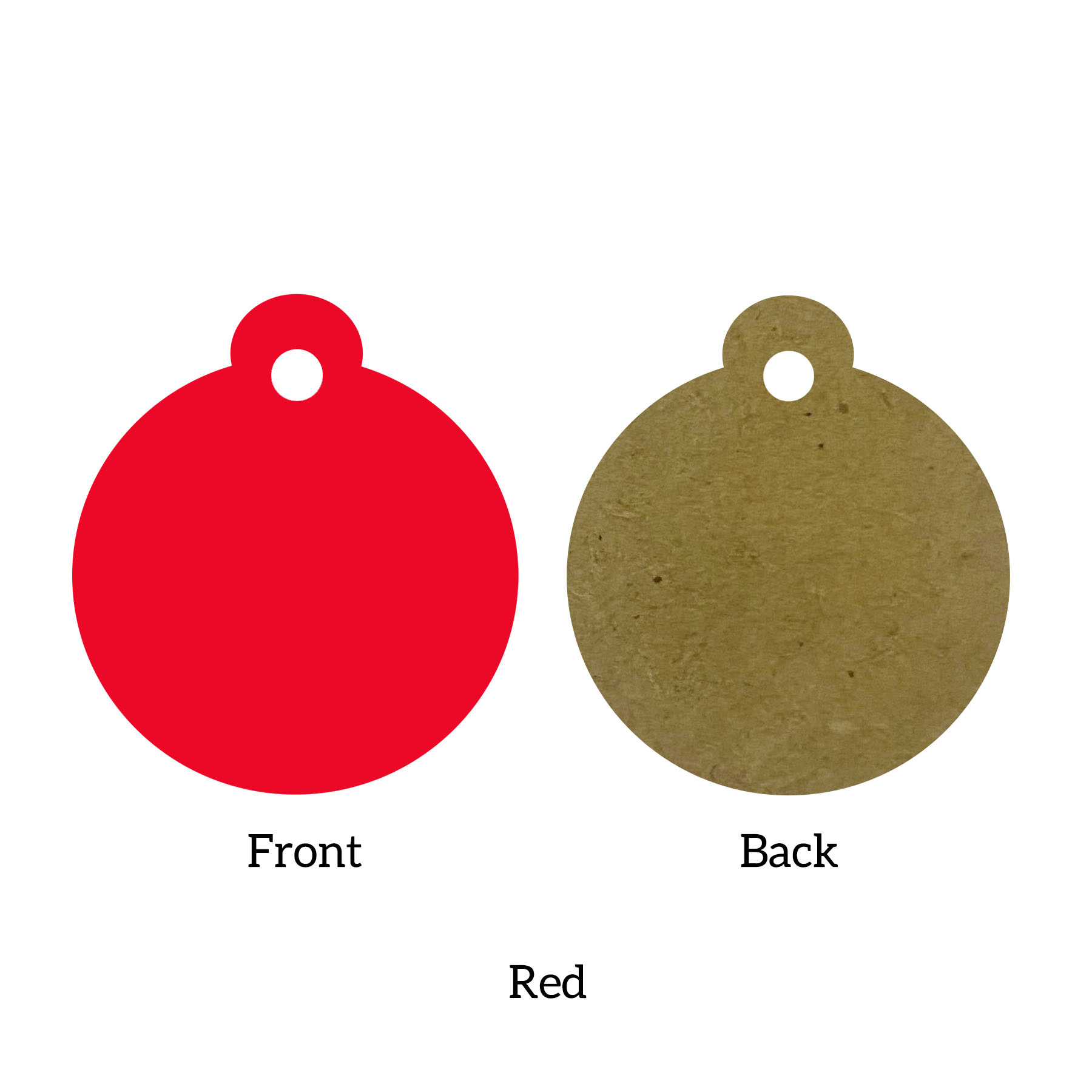 Free Shipping Solid Color Christmas Ornament - Round 27