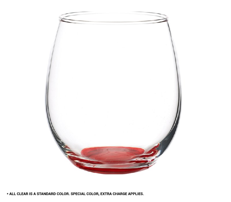 Stem-free Wine Glass, 15 oz. 15