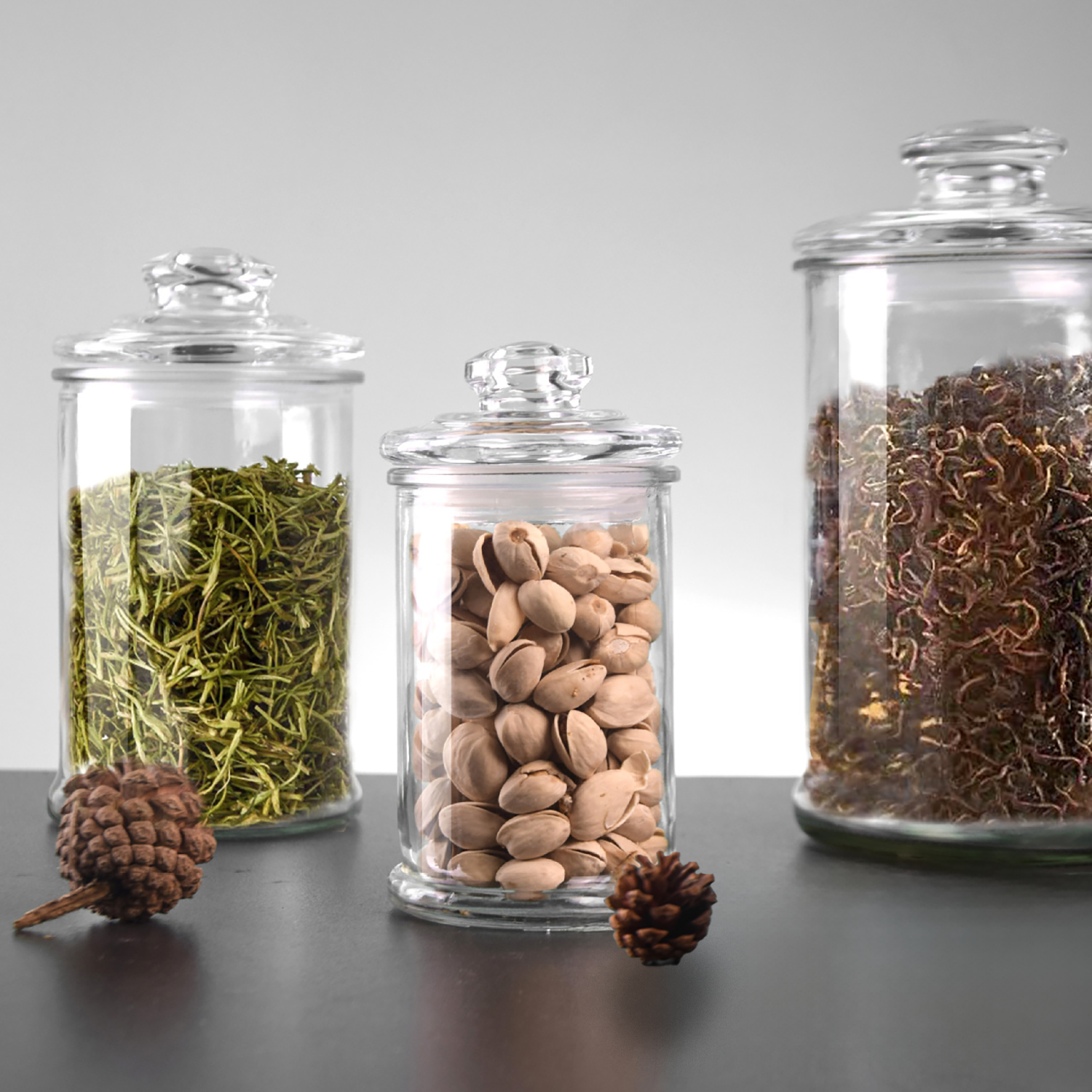 14oz Apothecary Jar with Household Sealing and Storage 5