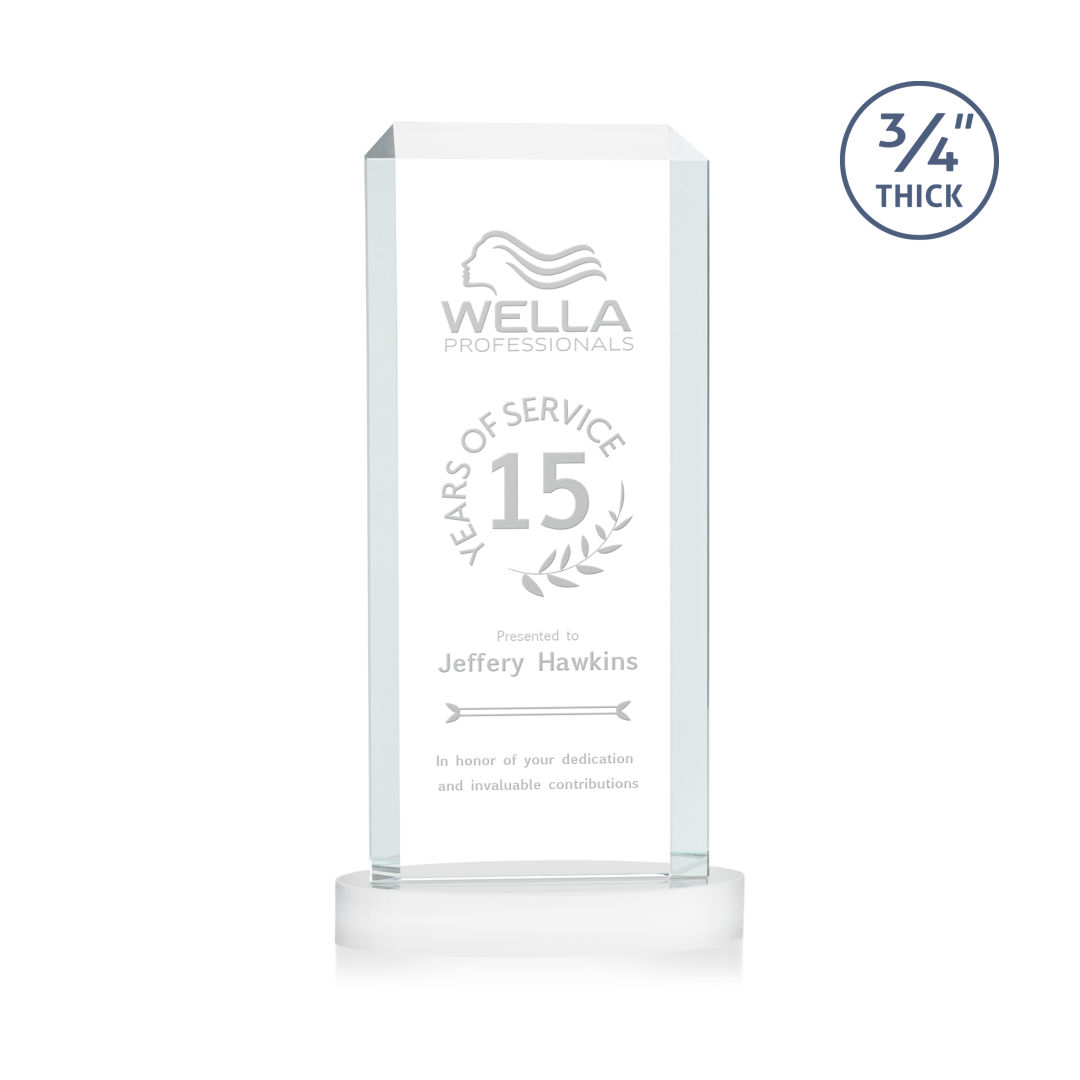 Dalton Award on Alberton Base - White 15