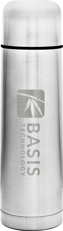 1 Liter Stainless Steel Bev Carrier - Laser Etch