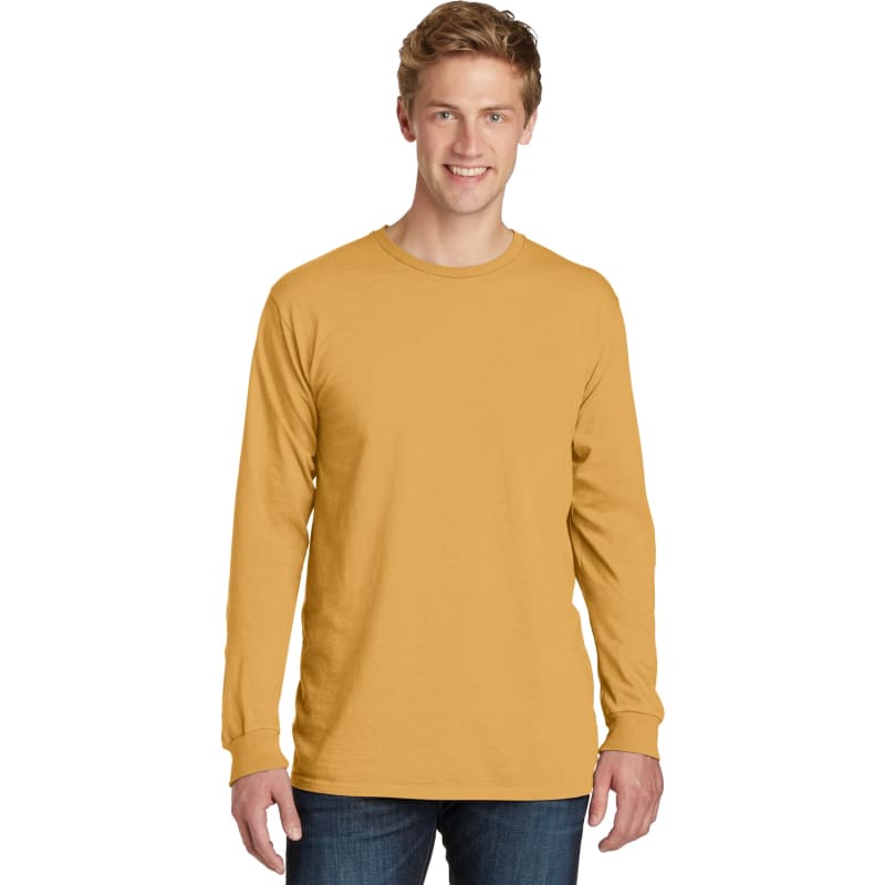 Port & Company Beach Wash Garment-Dyed Long Sleeve Tee 43