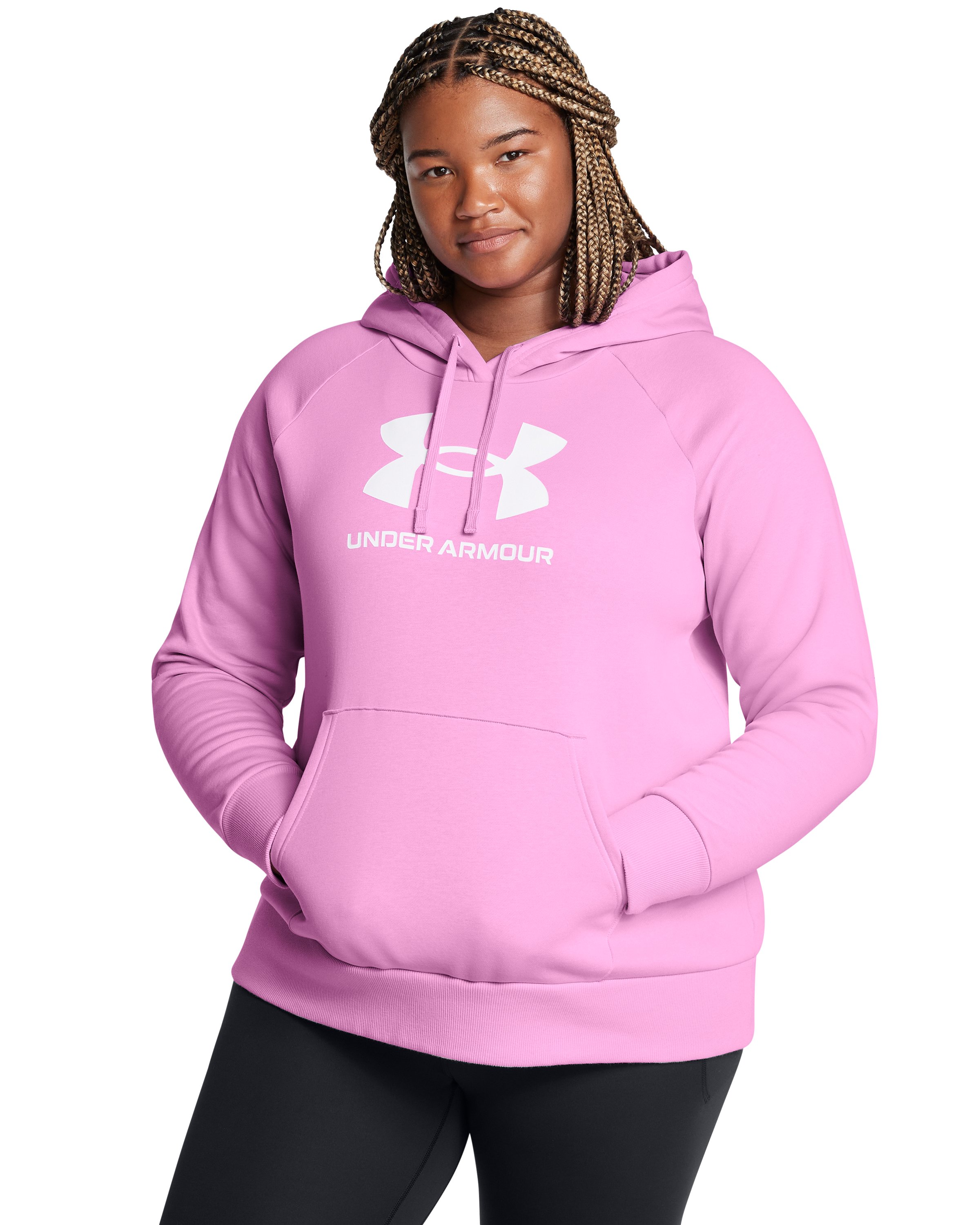 UA Rival Fleece Women's Logo Hoodie 2