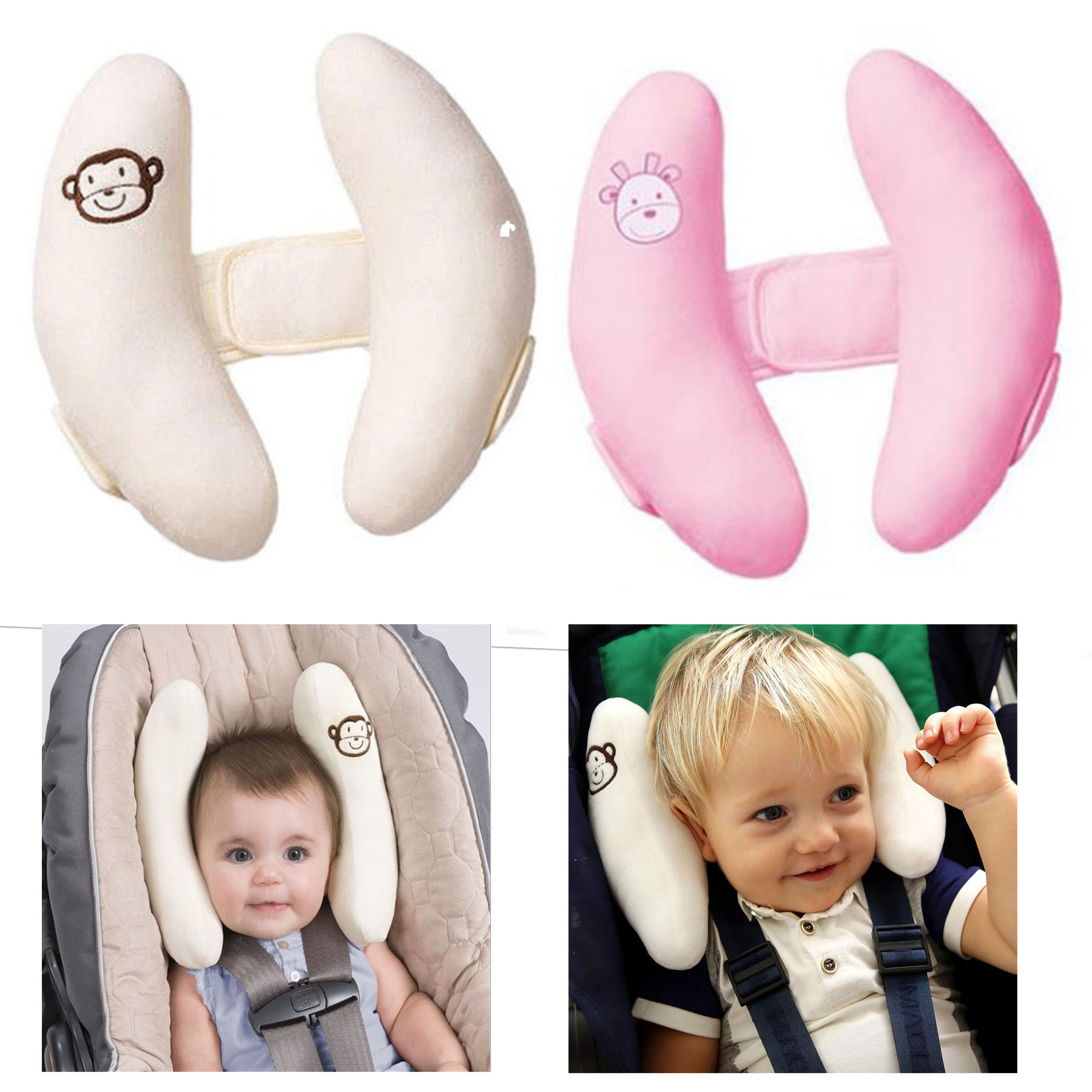 Adjustable Baby Soft Head Neck Support