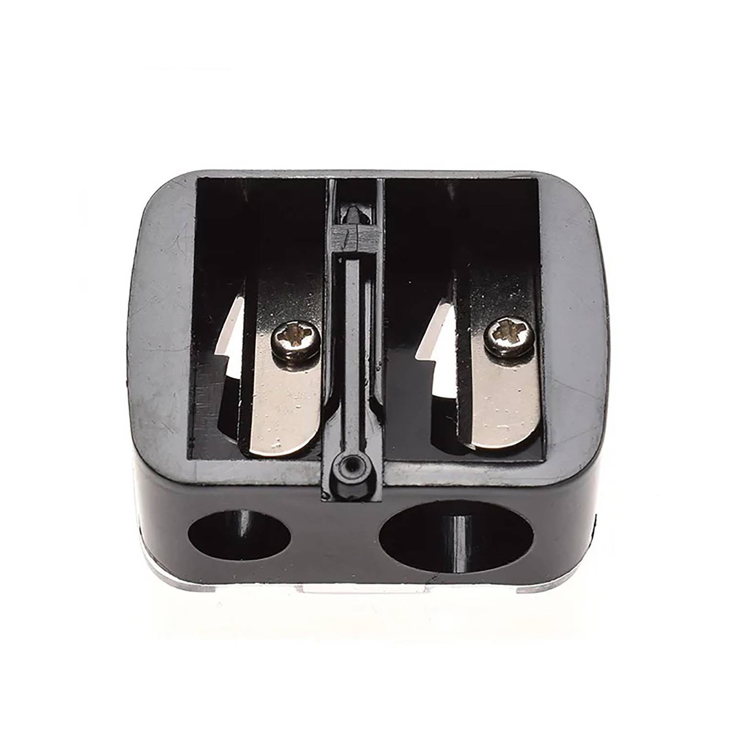 Plastic Dual Hole Pencil Sharpener 6