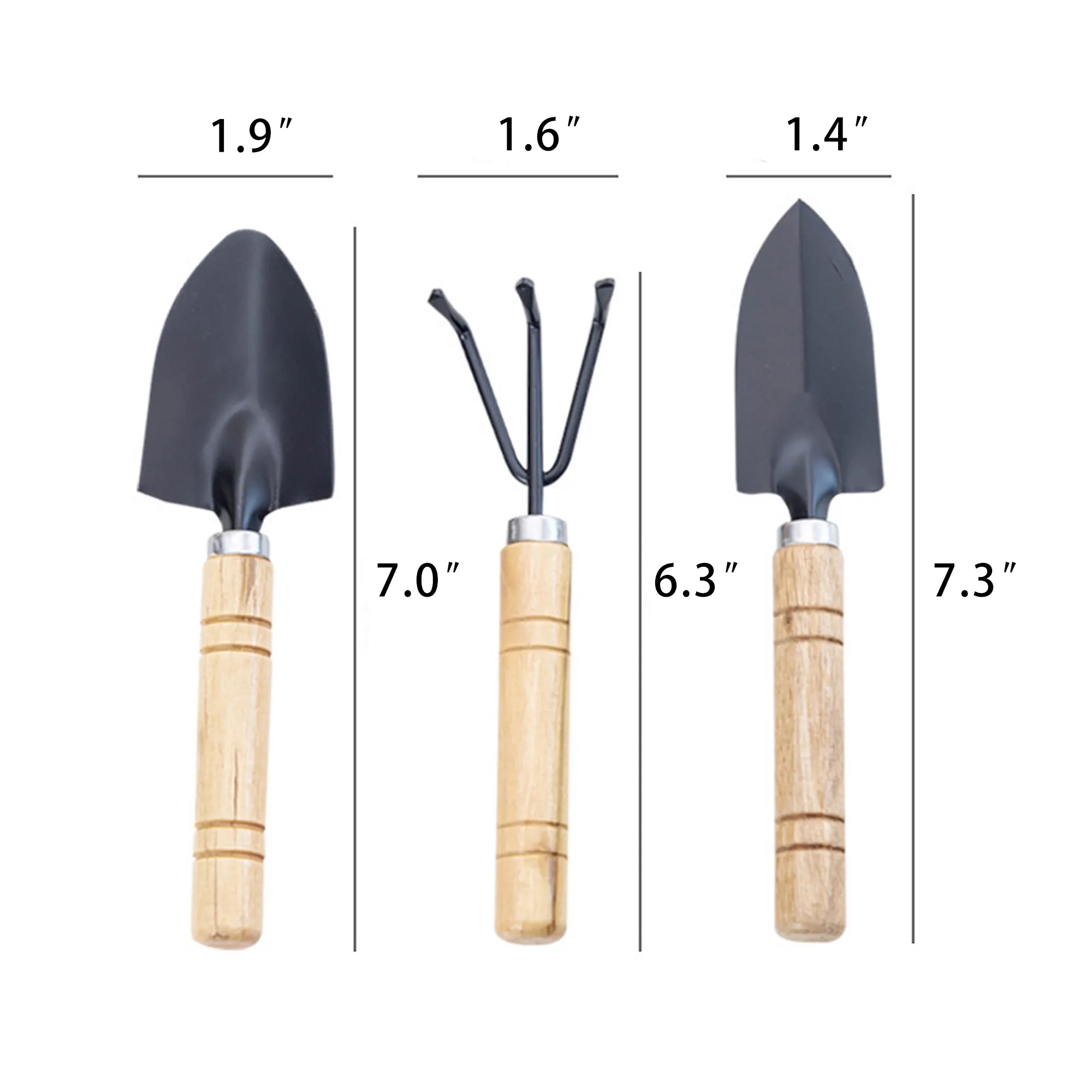 Flower Pot Soil Loosening Set 5