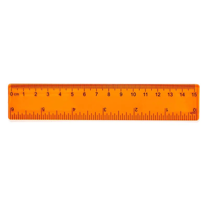 Multi-Color Plastic Ruler Set with Measurements 7