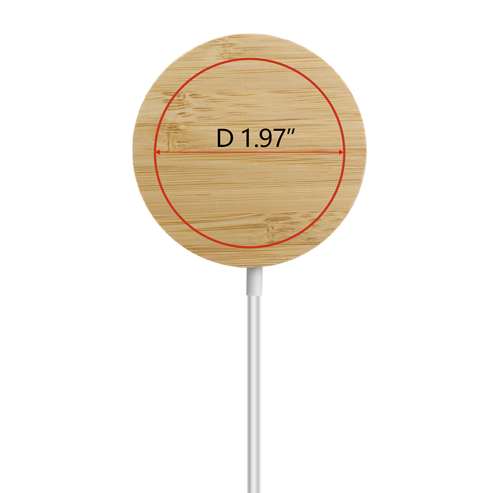 Rosedale 15W Bamboo Magnetic Wireless Charger