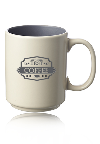 13oz. Santos Matte Dual-Tone Coffee Mugs 14