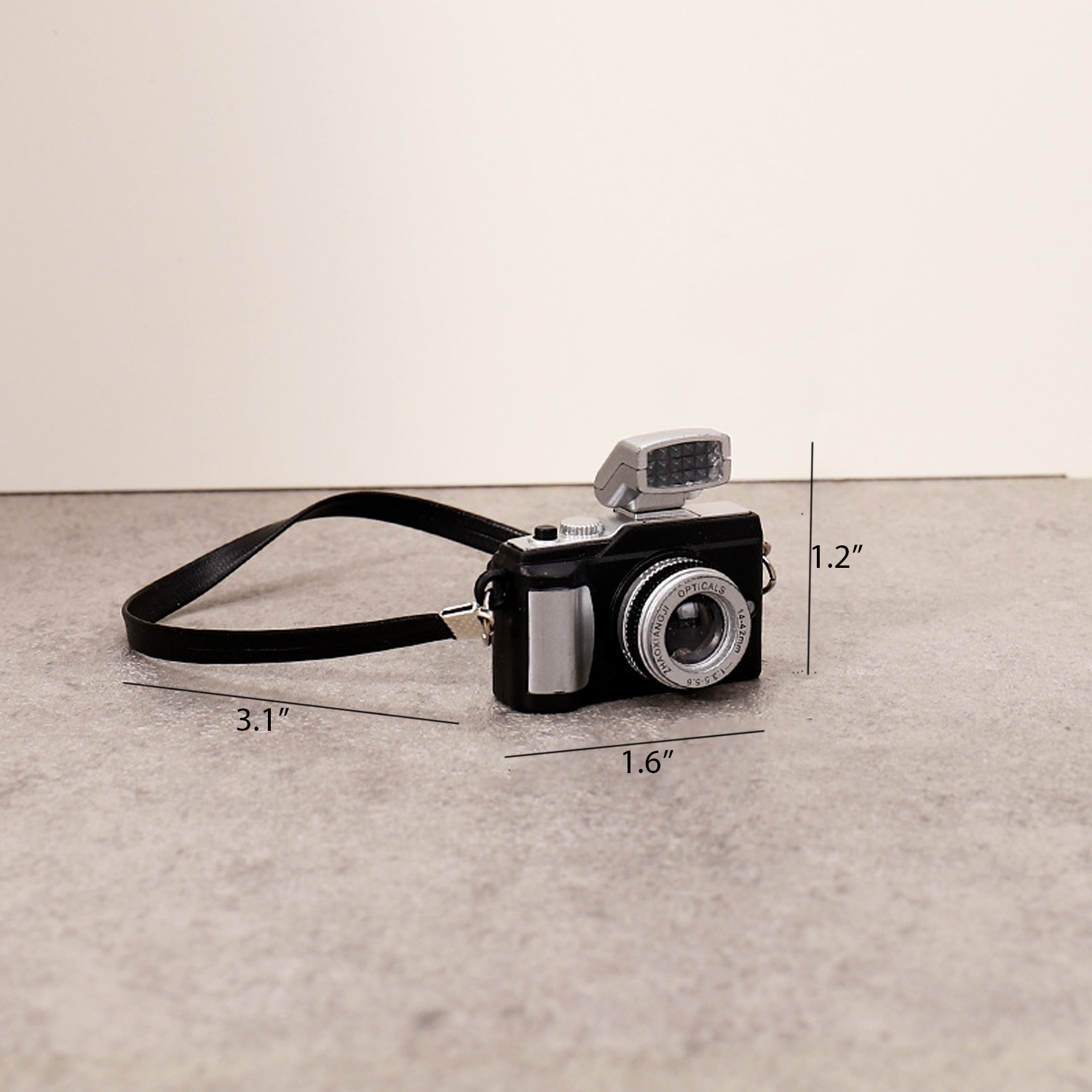 Camera Shape LED Sound Keychain 2