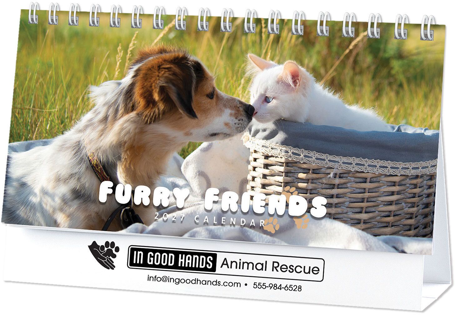 FURRY FRIENDS DESK CALENDAR 13