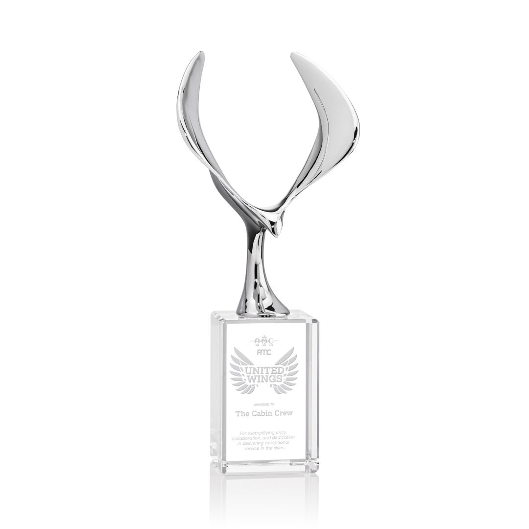 Maverick Eagle Award on Lexington Base - Clear 5