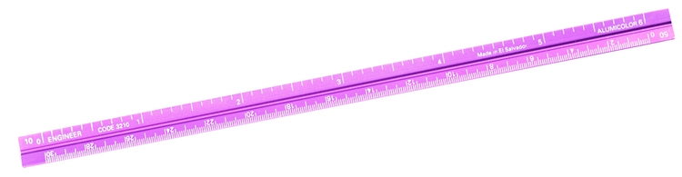 6" Engineer Pocket Scale 10