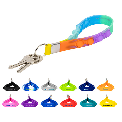 Push Pop Stress Reliever Keychain 2