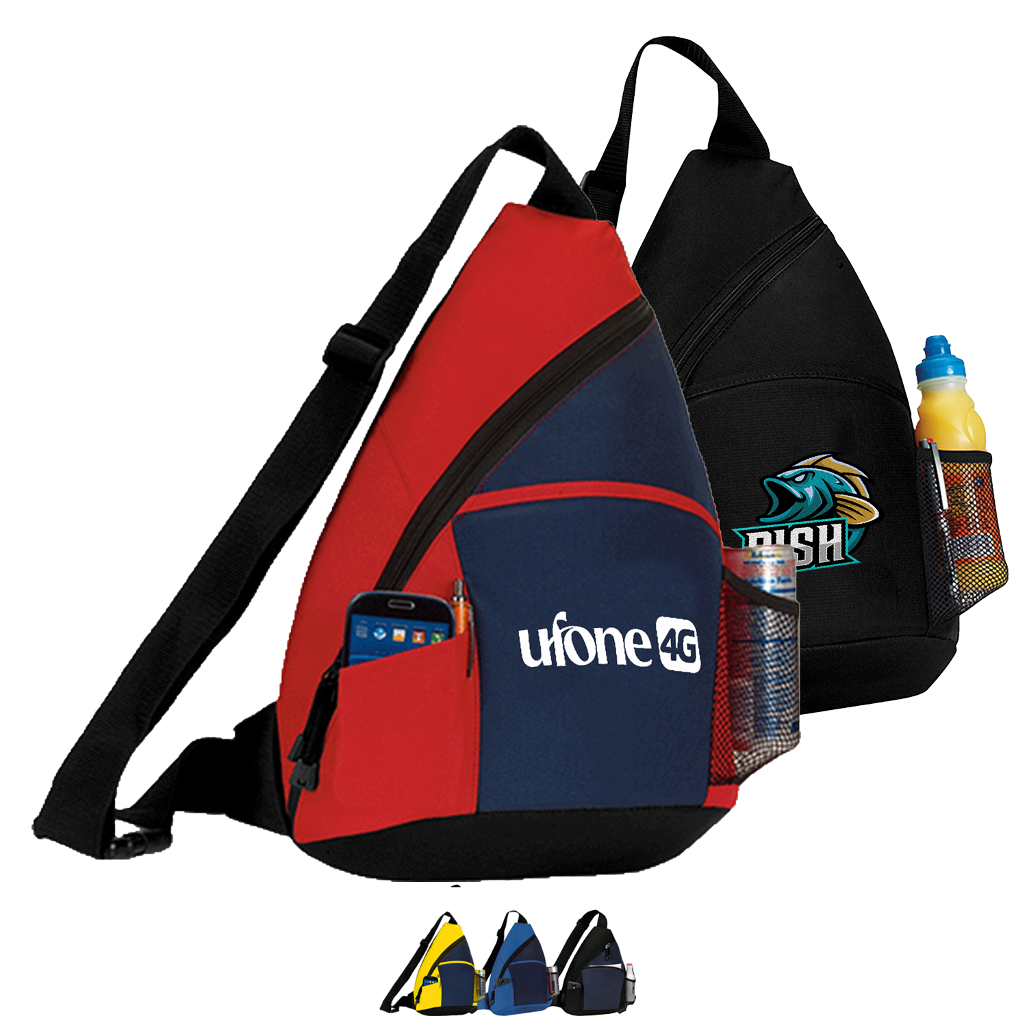 Premium Urban Explorer Sling Crossbody Backpack (13” x 18.25” x 4”) 2