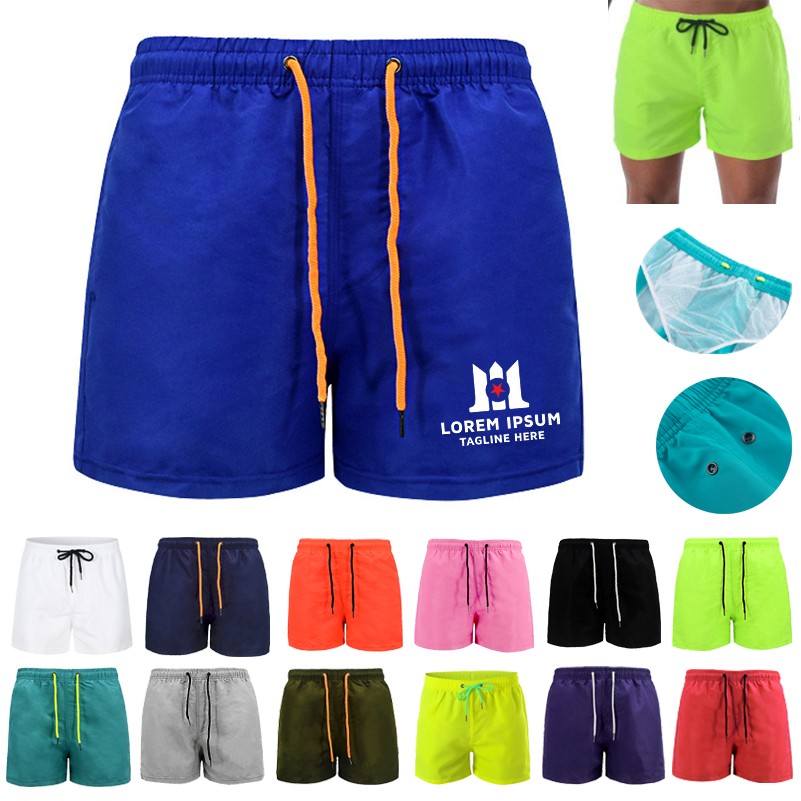 2" 1 Quick Dry Beach Men Board Shorts 2