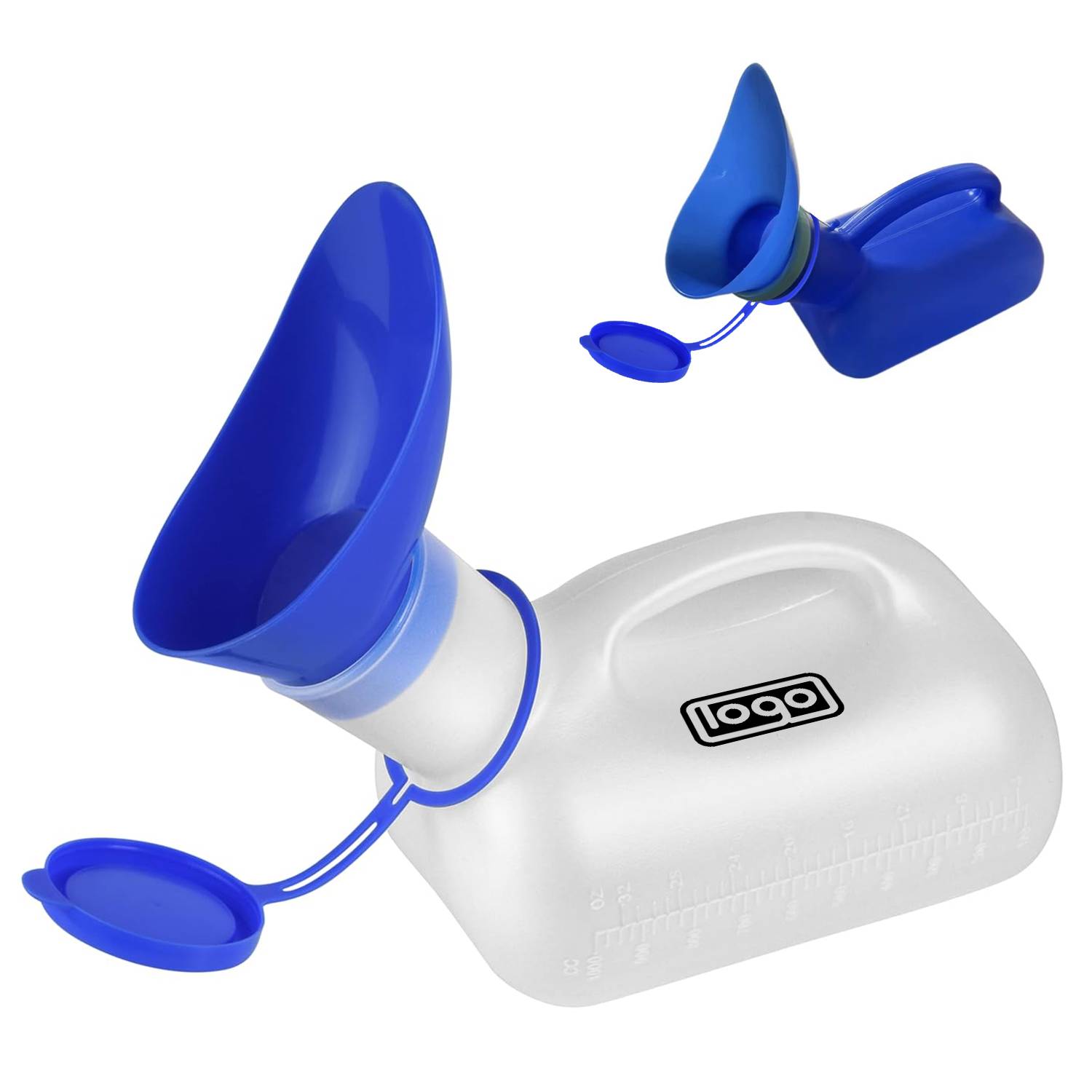 34 Oz Portable Unisex Pee Funnel Pot w/ lid 5
