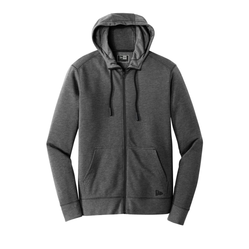 New Era Tri-Blend Fleece Full-Zip Hoodie, custom hoodie or sweatshirt with logo imprint 14
