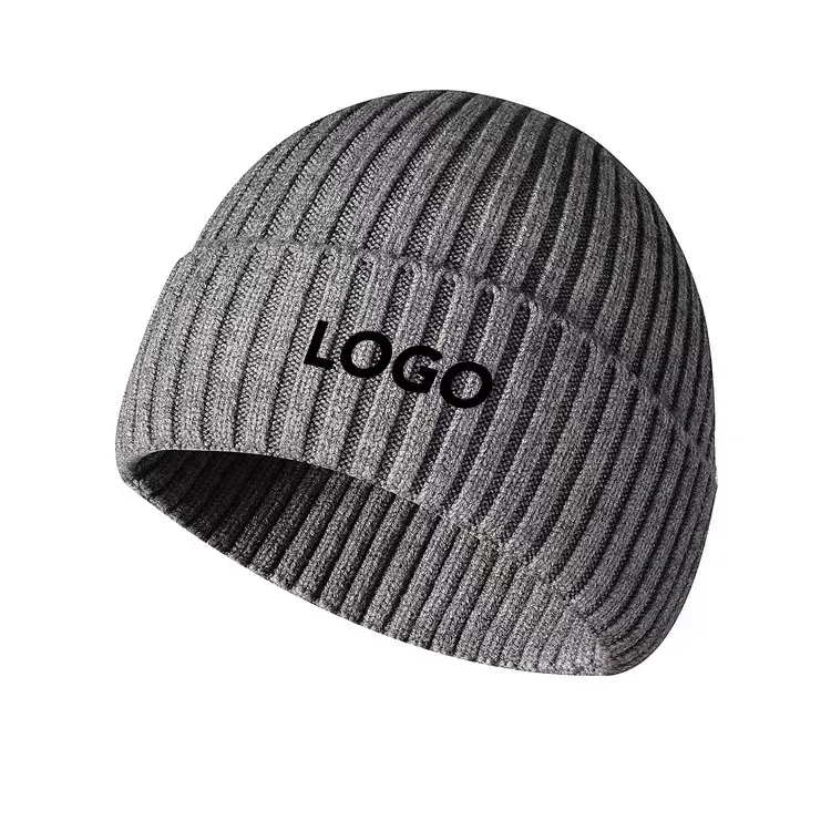MOQ 50pcs  Fashion Unisex Sport Winter Warm Beanie 3