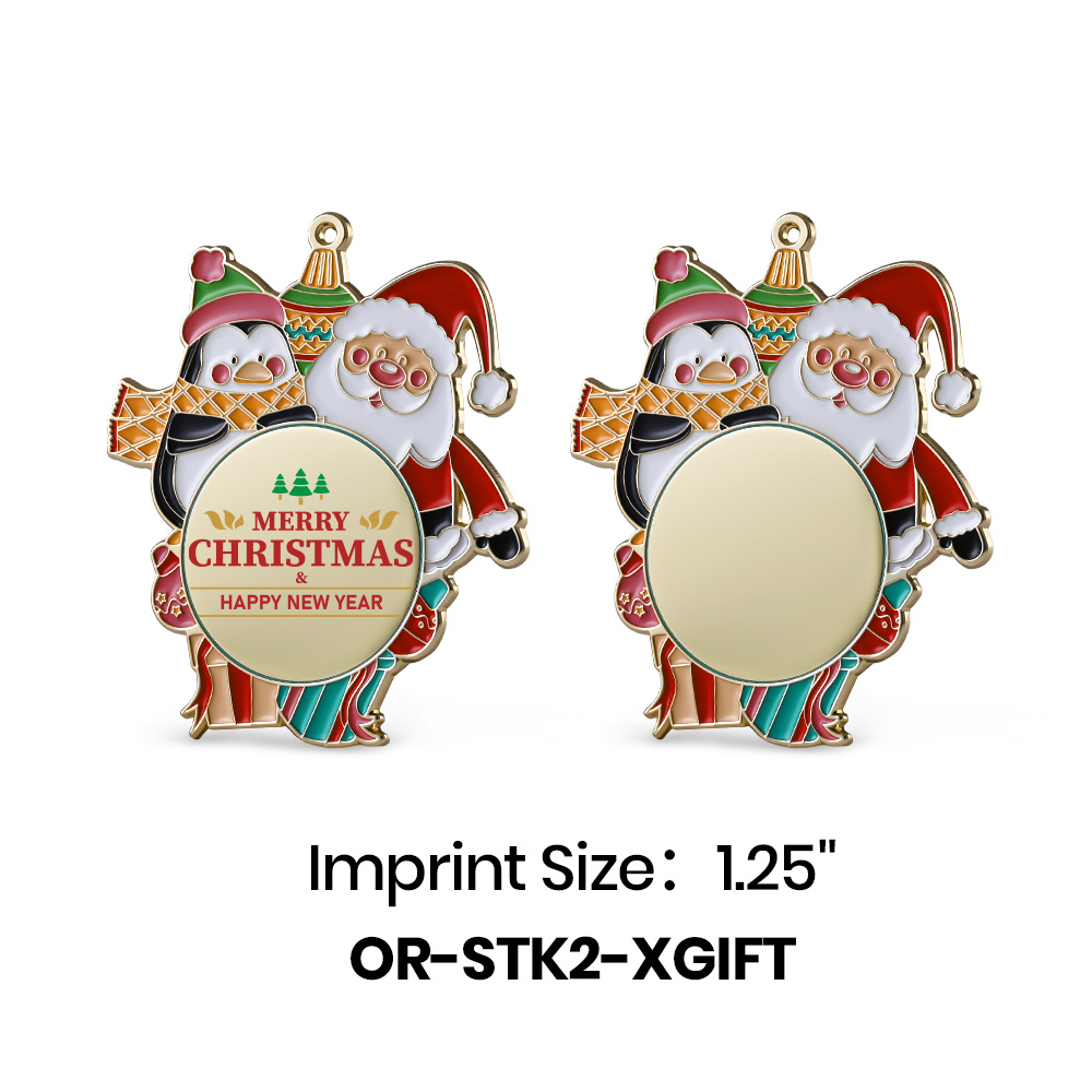 2.5" Stock UV Print Ornaments 6