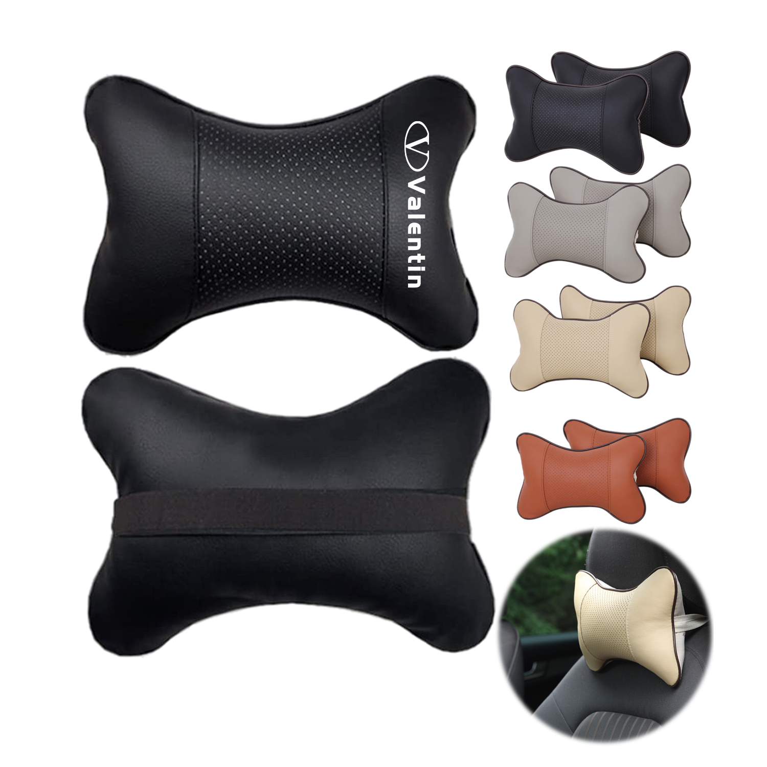 Bone Car Neck Pillow 2