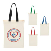 Nebraska 5oz Cotton Canvas Grocery Tote, custom tote bag with logo imprint 17