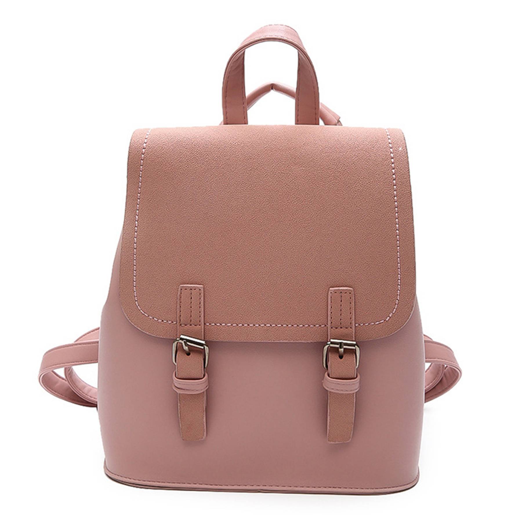 PU Leather Stylish Small Backpack Bag for Women 3