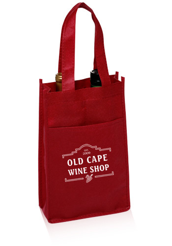 Non-Woven Vineyard Two Bottle Wine Bags 1