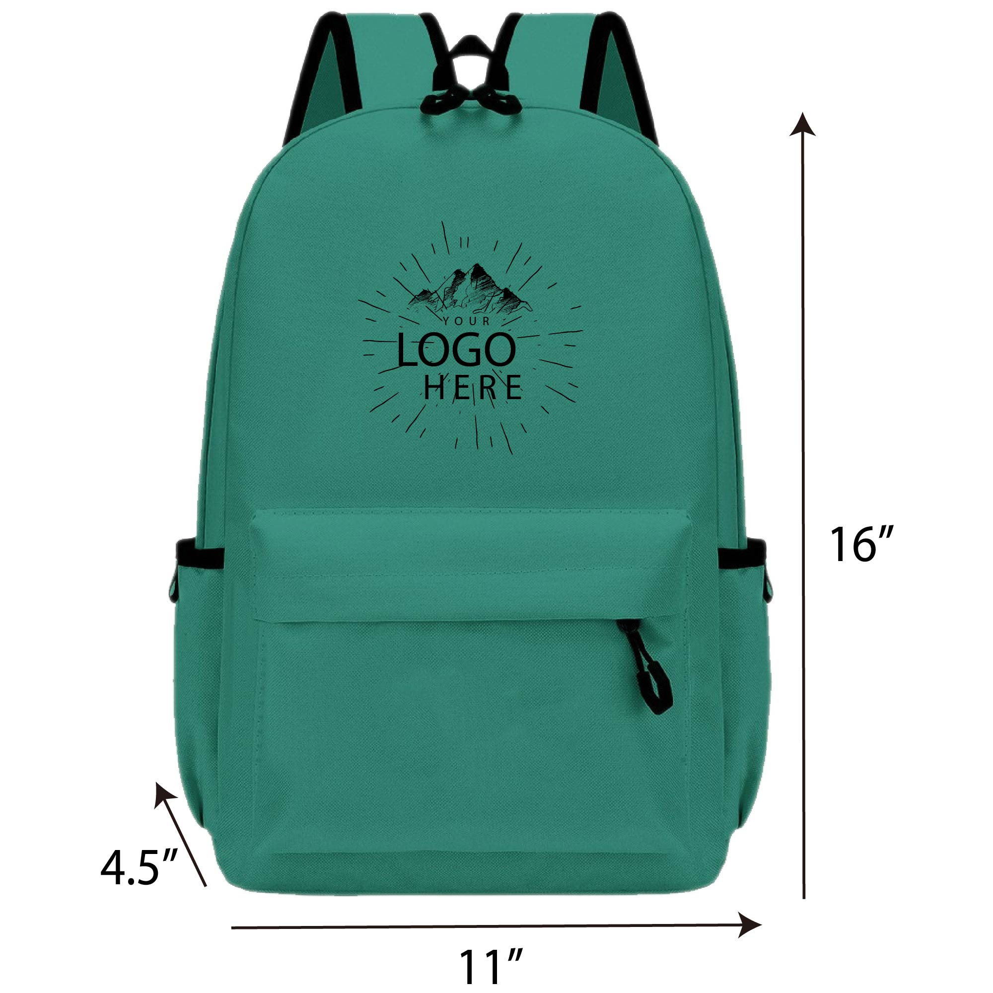 16" Basic Heavy Duty Backpack 2