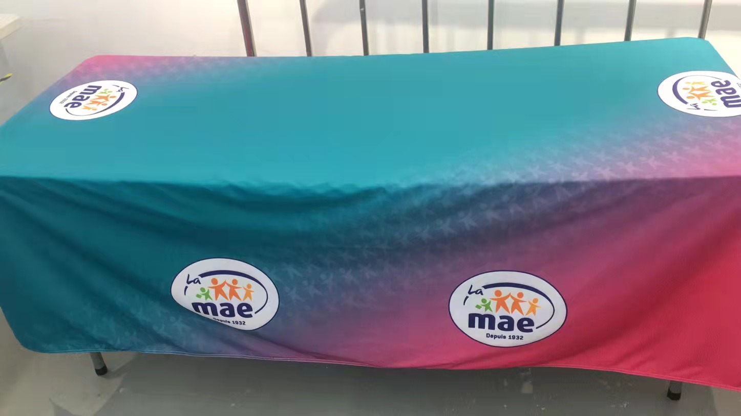 6' Dye Sublimation Standard Table Throw (Full-Color Front Only) 5
