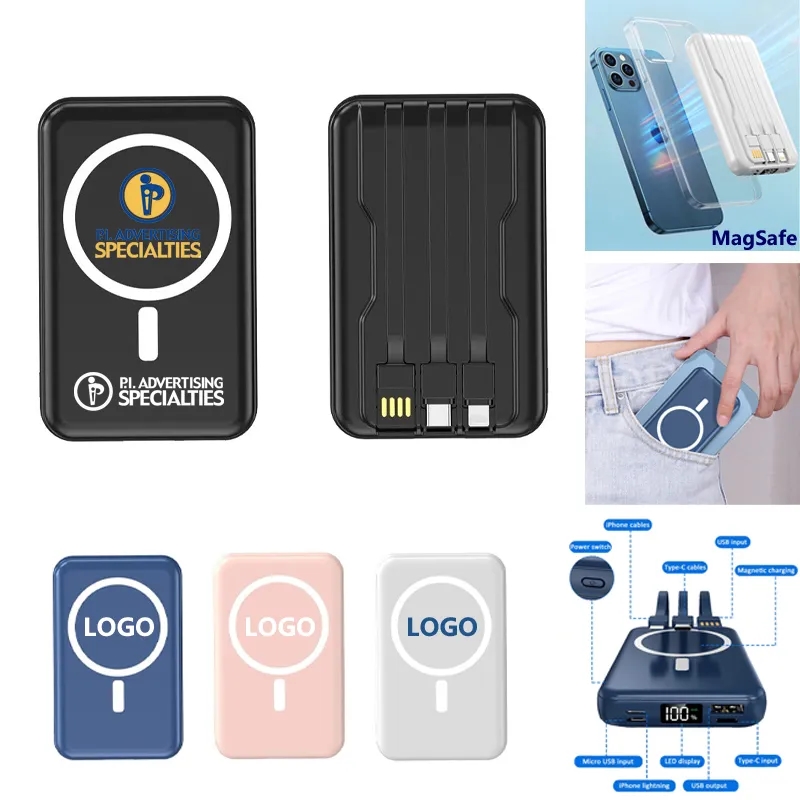 MagSafe 10000mAh Power Bank with Wireless Charging 1