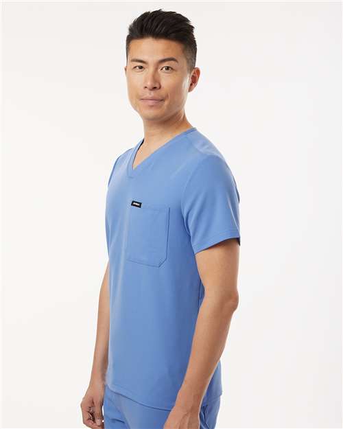 Men's Holmes Everyday 1-Pocket Scrub V-Neck Top - M10001 4