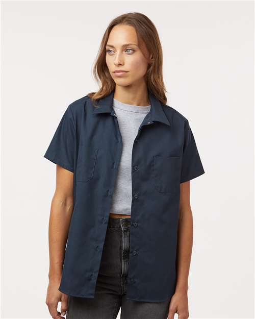 Women's Industrial Short Sleeve Work Shirt - 5350 13