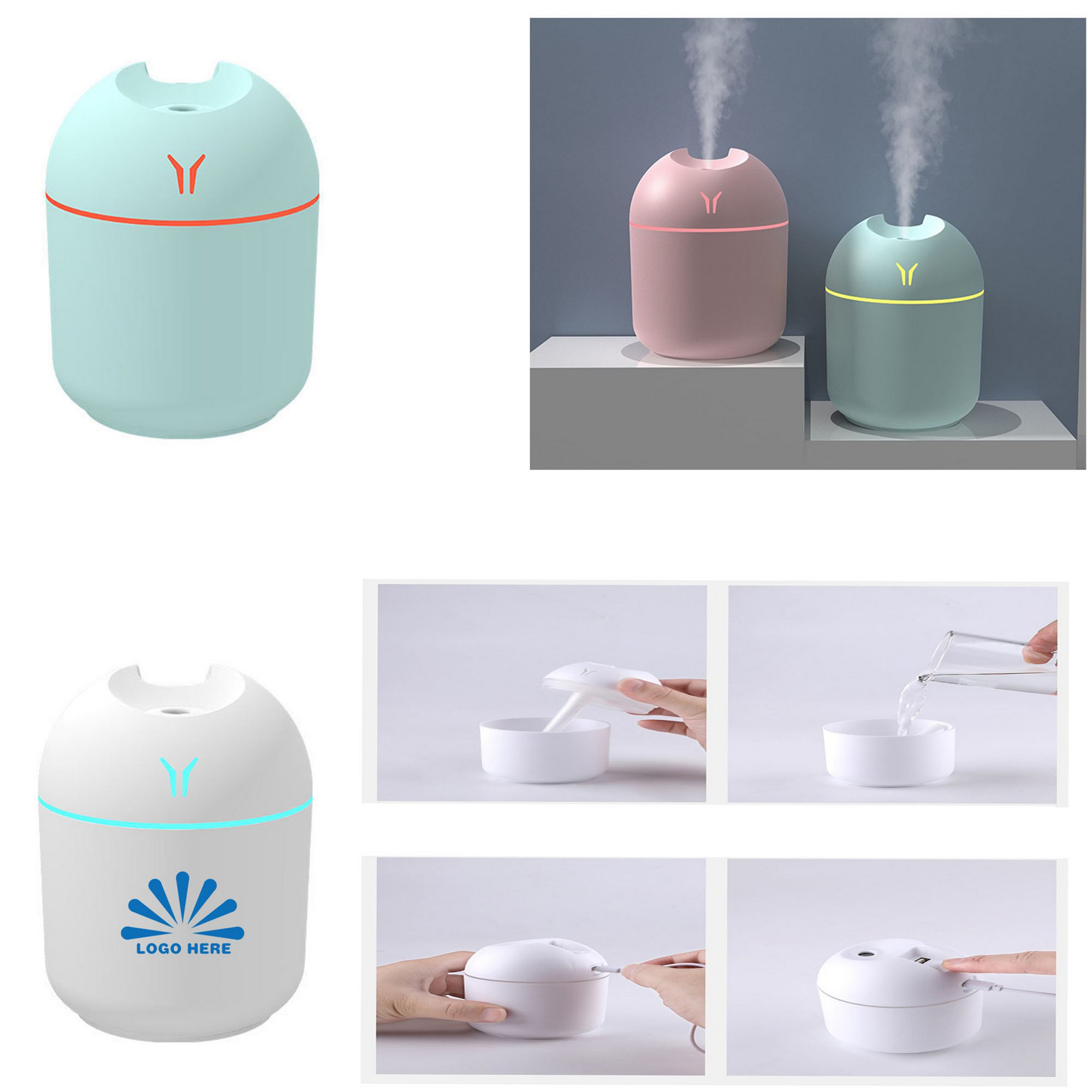 Colorful Cool Mini Humidifier 2