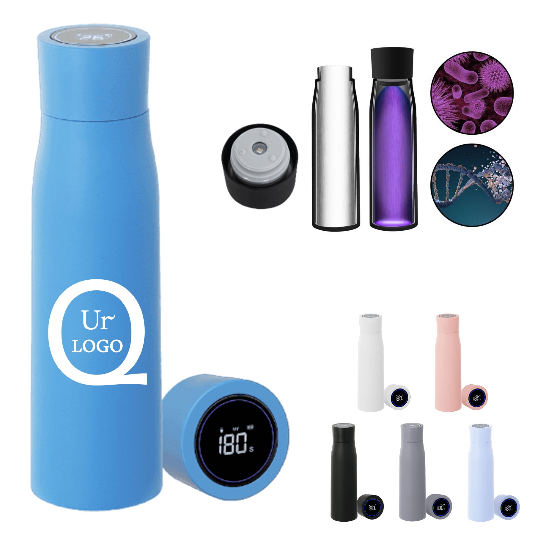 16.9Oz Uv Sterilization Thermos Cup