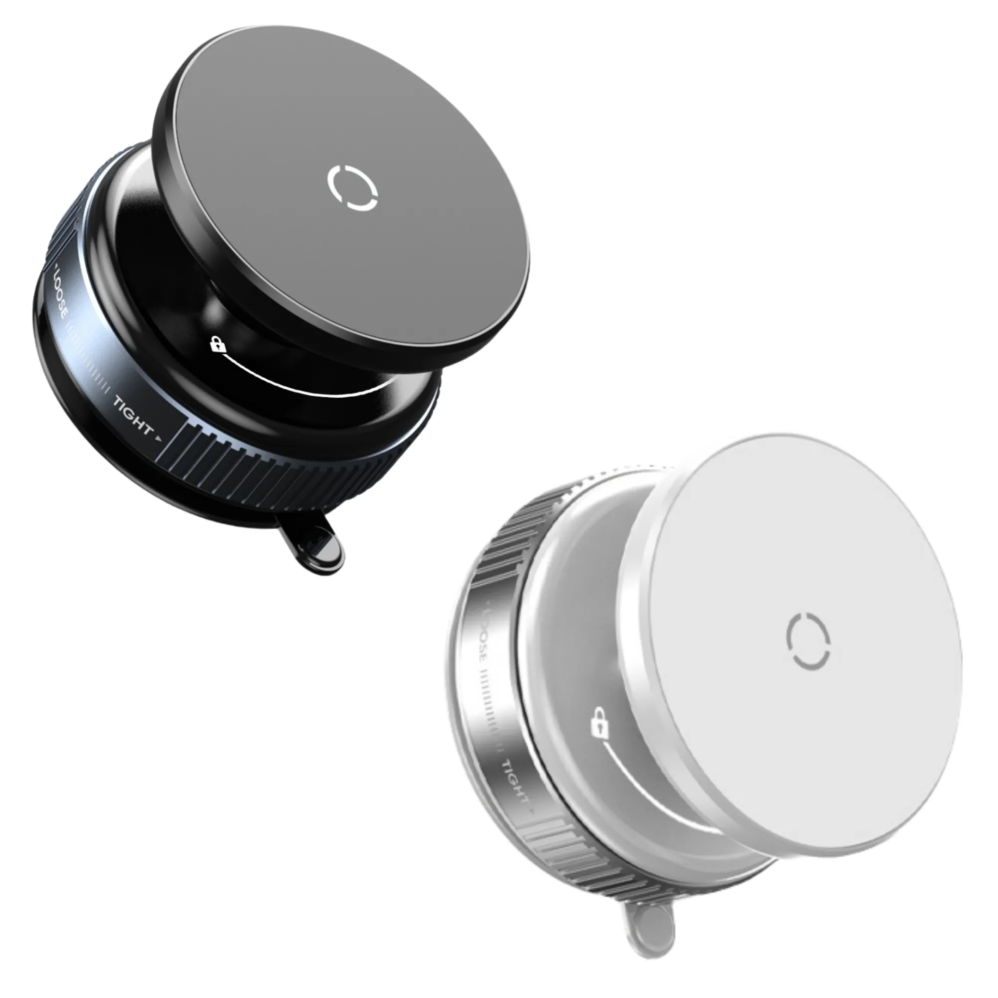 Vacuum Suction & Magnetic Car Phone Mount 3