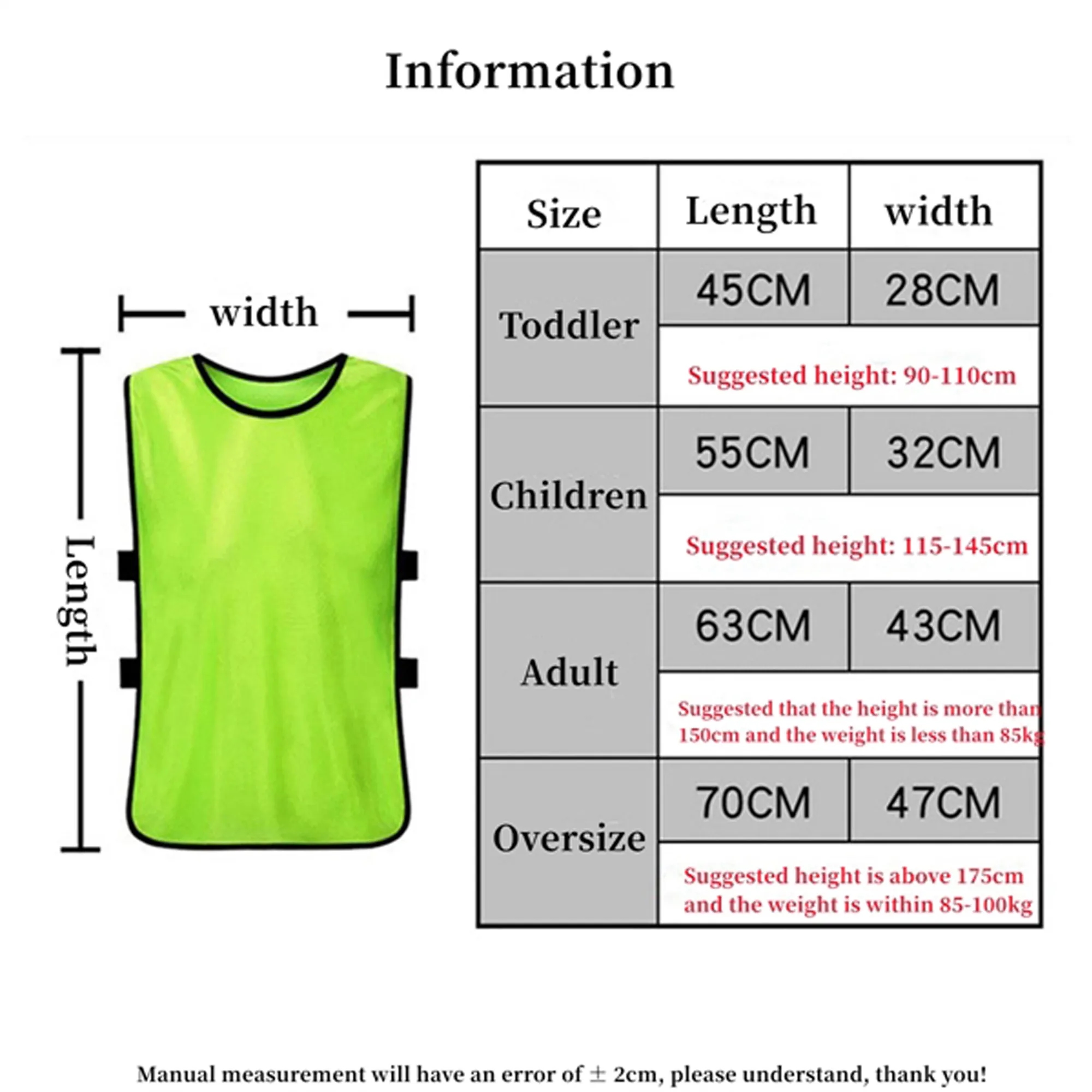 Scrimmage Training Volunteer Vest 11