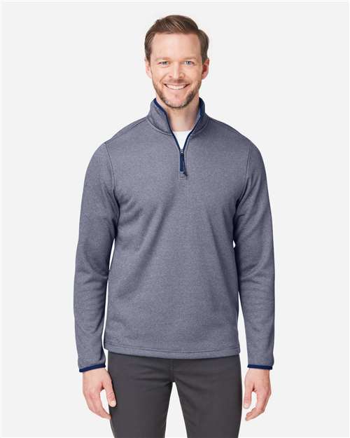 Men's Venture Heathered Stripe Quarter-Zip Pullover - CE73 28