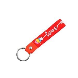 Stylish PVC Love Keychain 12