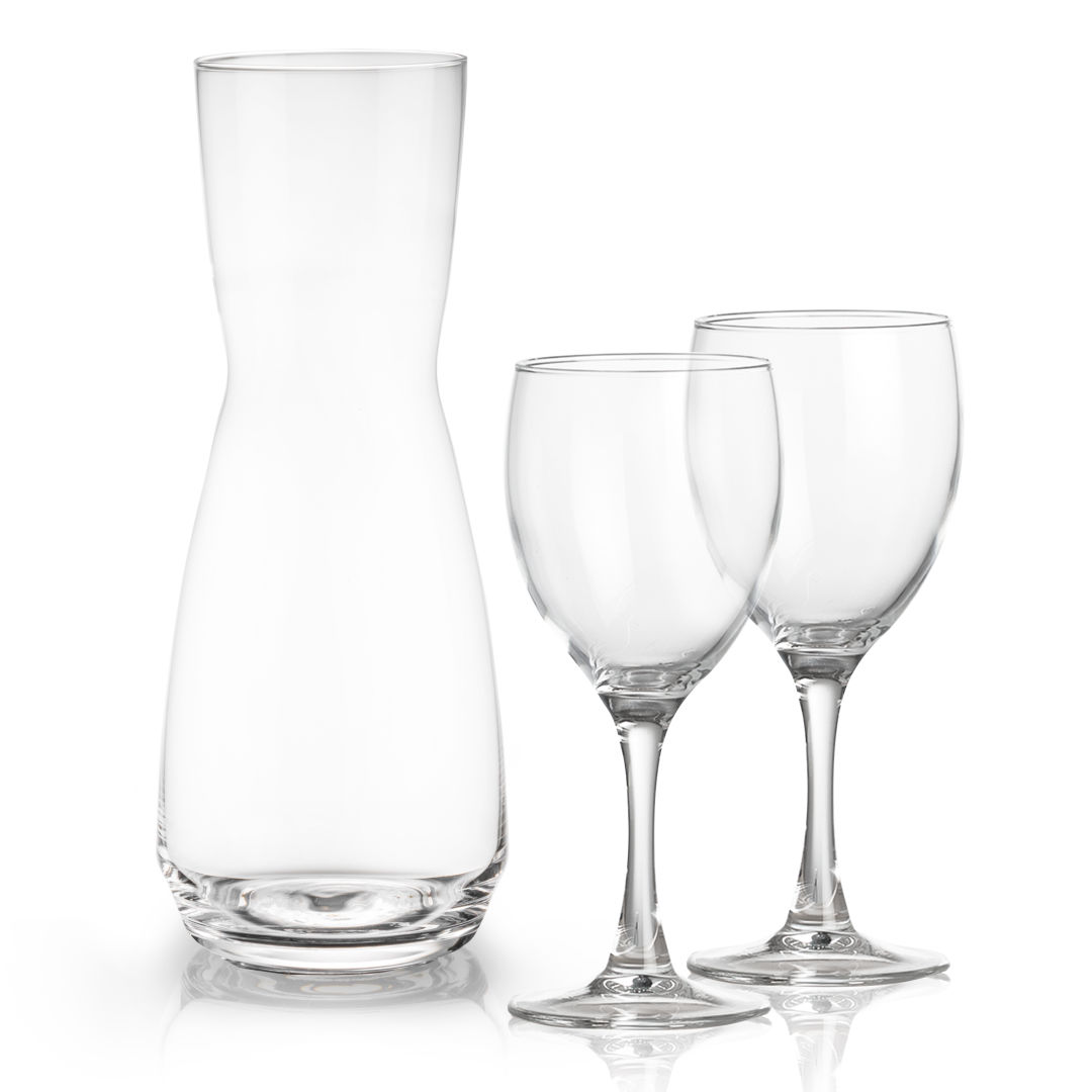 Mason Carafe & Carberry Wine Set 8