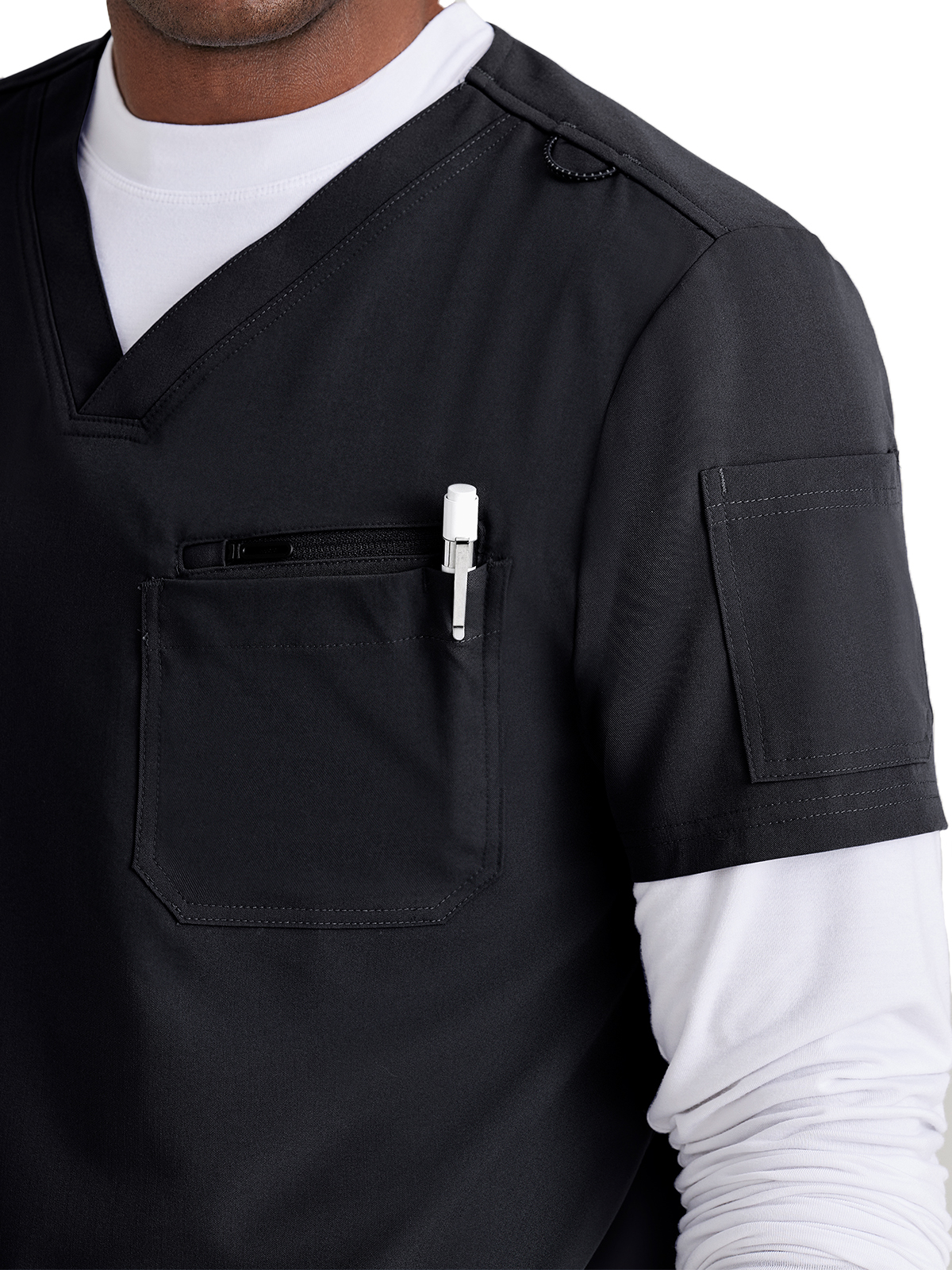 Barco Unify - Men's Three-Pocket V-Neck Rally Scrub Top 2