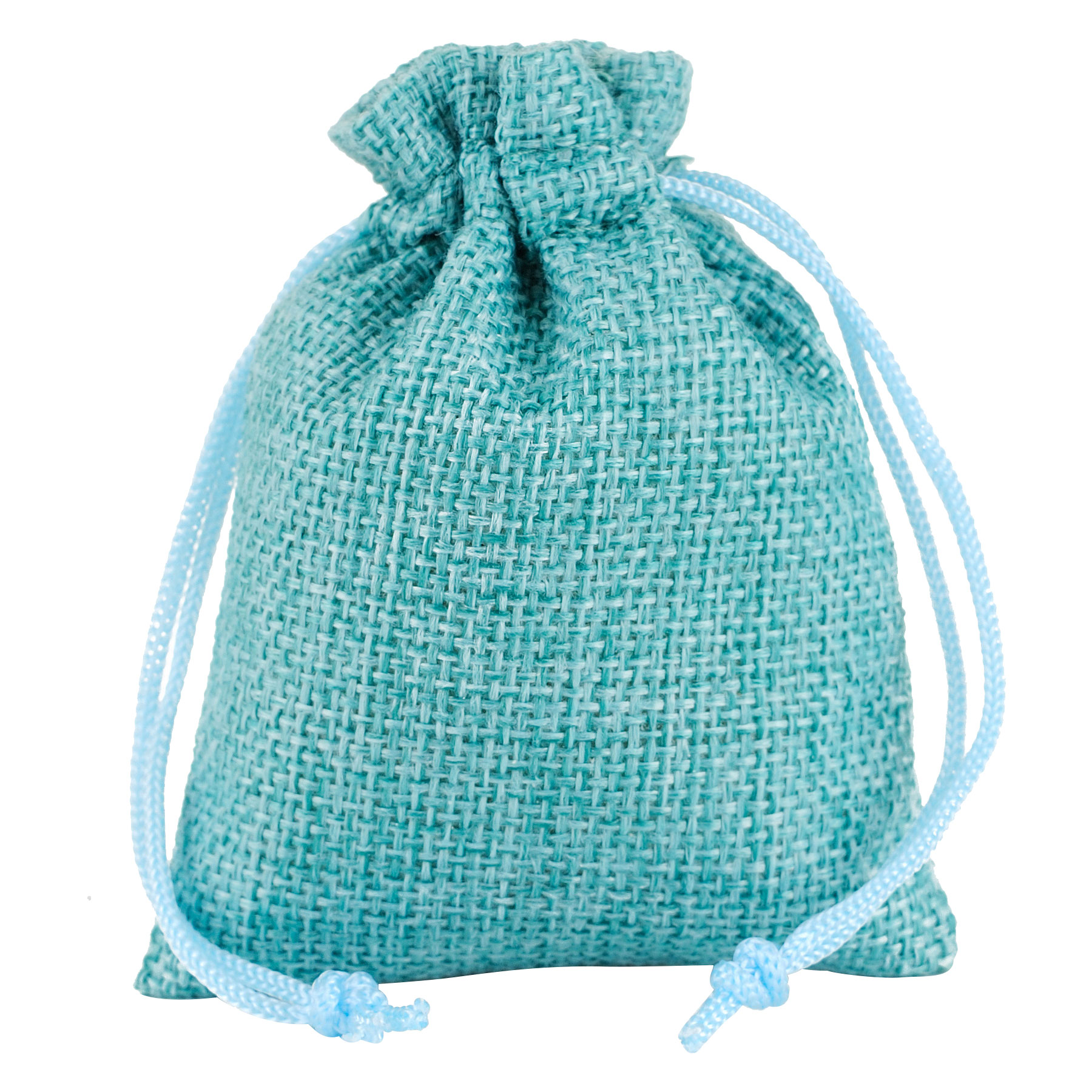 Burlap Drawstring Bag 7